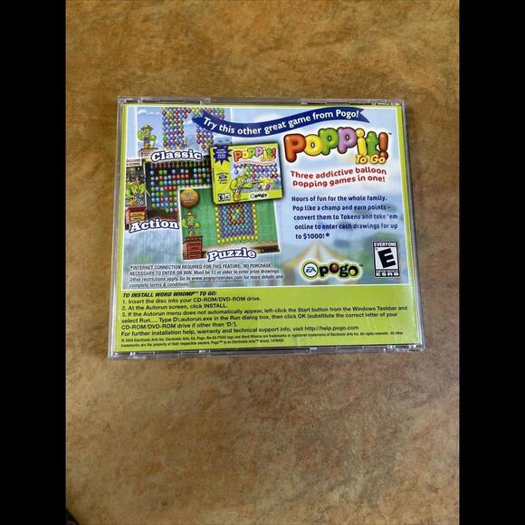 Word Whomp To Go Wild Wacky Word Romp 2004 PC CD ROM - Picture 3 of 3